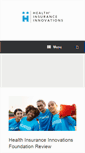 Mobile Screenshot of healthinsuranceinnovations.org